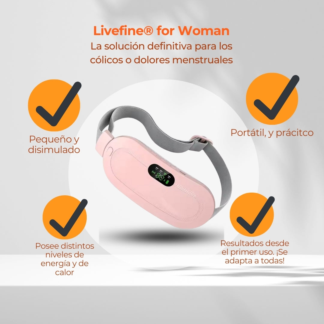 Livefine® for Woman – Alivio inmediato para cólicos menstruales