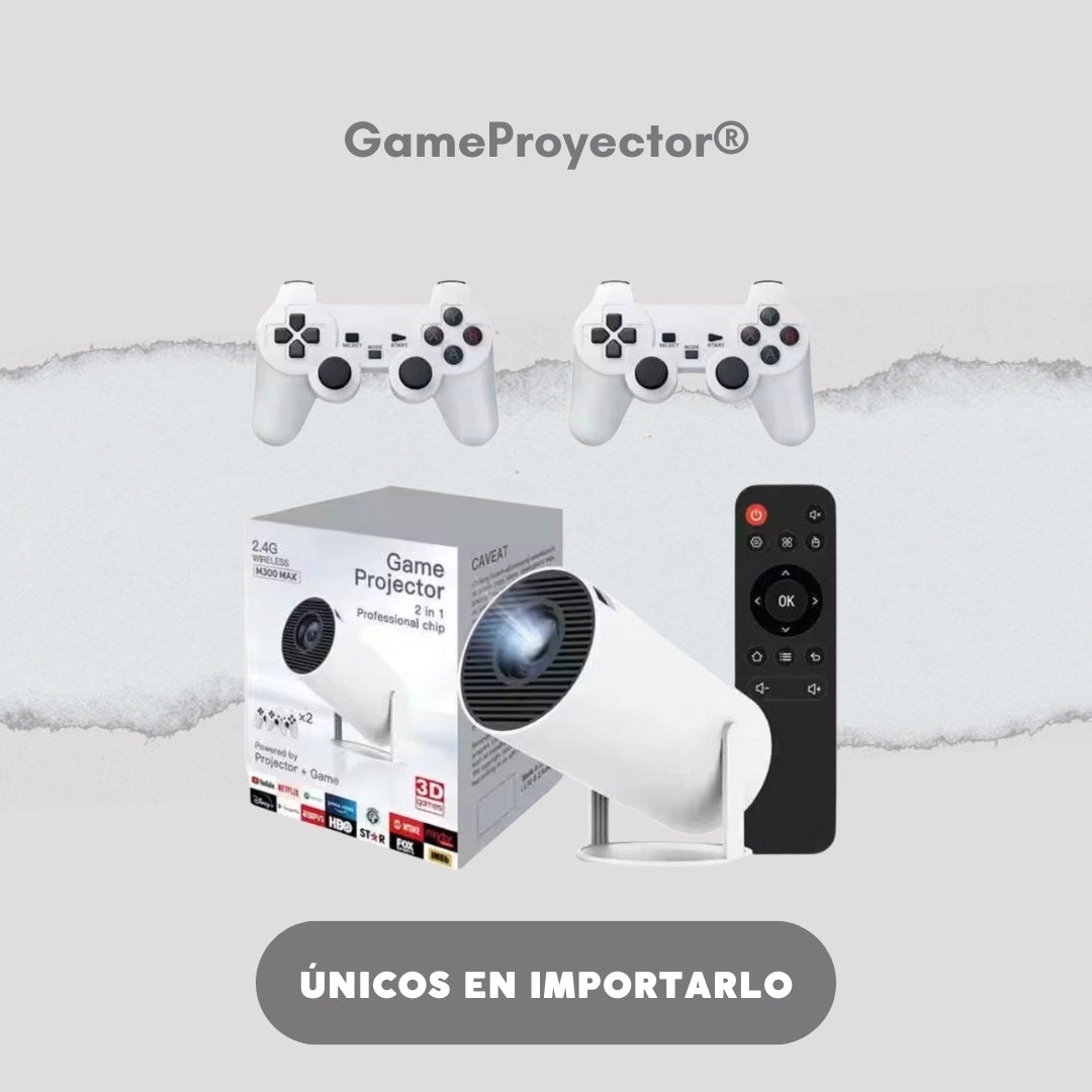 GameProyector® - Cine y gaming en casa | +20.000 JUEGOS 4K